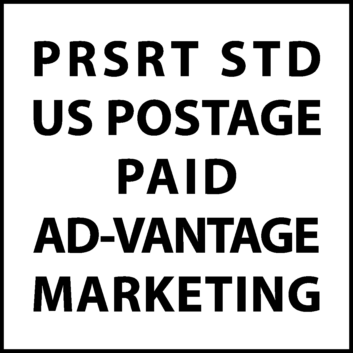 AD-Vantage Presort Standard Permit Imprint